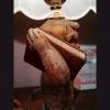 Lamp "Angel with books"