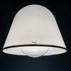 iGuzzini "Kuala" Italian white pendant lamp by Franco BRESCIANI Italy 1970s