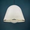 iGuzzini "Kuala" Italian white pendant lamp by Franco BRESCIANI Italy 1970s