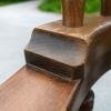 Wooden rocking chair