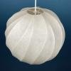 Mid-century cocoon pendant lamp Italy 1960s style Achille Castiglioni