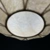 Mid-century cocoon pendant lamp Italy 1960s style Achille Castiglioni
