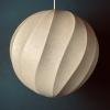Mid-century cocoon pendant lamp Italy 1960s style Achille Castiglioni