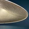 Mid-century large cocoon pendant lamp by Goldkant Leuchten Germany 1970s