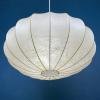 Mid-century large cocoon pendant lamp Italy 1960s