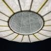 Mid-century large cocoon pendant lamp Italy 1960s