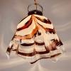 Original murano pendant lamp Fazzoletto by AV Mazzega Italy 1970s