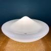 Mid-century murano glass ceiling lamp by Res Murano Italy 1970s