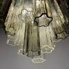 Murano chandelier Tronchi Italy 1970s Mid-century italian modern 36 glass elements