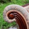 Elegant old armchair