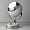 Mid-century white desk lamp Eyeball Italy 60s Retro lighting Space Age Atomic