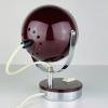 Mid-century cherry desk lamp Eyeball Italy 60s Retro lighting Space Age Atomic