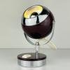 Mid-century cherry desk lamp Eyeball Italy 60s Retro lighting Space Age Atomic