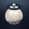 Large murano glass pendant lamp by Mazzega Italy 1960s Mid-century lighting