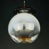 Large murano glass pendant lamp by Mazzega Italy 1960s Mid-century lighting