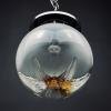 Large murano glass pendant lamp by Mazzega Italy 1960s Mid-century lighting