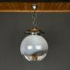 Large murano glass pendant lamp by Mazzega Italy 1960s Mid-century lighting