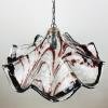 Murano glass pendant lamp Italy '70s Mid-century modern lighting