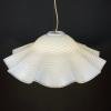 Large murano glass pendant lamp Italy 1970s Mid-century italian modern lighting
