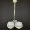 Gino Sarfatti murano glass globe pendant lamp Italy 1960s