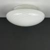Classic swirl murano glass ceiling or wall lamp Italy 1970s