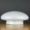 Classic swirl murano glass ceiling or wall lamp Italy 1970s
