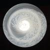 Large swirl murano glass pendant lamp Vetri Murano 004 Italy 1970s