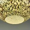 Green murano pendant lamp Italy 1970s Italian mid-century modern lighting