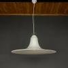Classic swirl Murano glass pendant lamp Vetri Murano Italy 70s