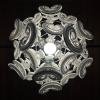 Murano chandelier Giogali by Angelo Mangiarotti for Vistosi Italy 1970s