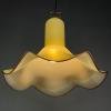 Mid-century Murano glass pendant lamp Italy 1970s murano chandelier Italian design lighting