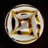 Large murano glass pendant lamp Italy 1960s Mid-century modern Retro lighting