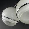 Gino Sarfatti large globe chandelier Italy 1960s