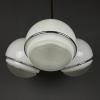 Gino Sarfatti large globe chandelier Italy 1960s