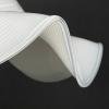 Large white murano glass pendant lamp Italy 1970s Mid-century italian modern lighting