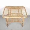 Vintage bamboo coffe table