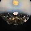 Large murano glass pendant lamp by Mazzega Italy 1960s