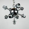 Mid-Century Amber Murano Chandelier Sputnik by AVMazzega, 1970s