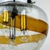 Murano glass pendant lamp Italy 1970s Space age Mid-century modern italian lighting